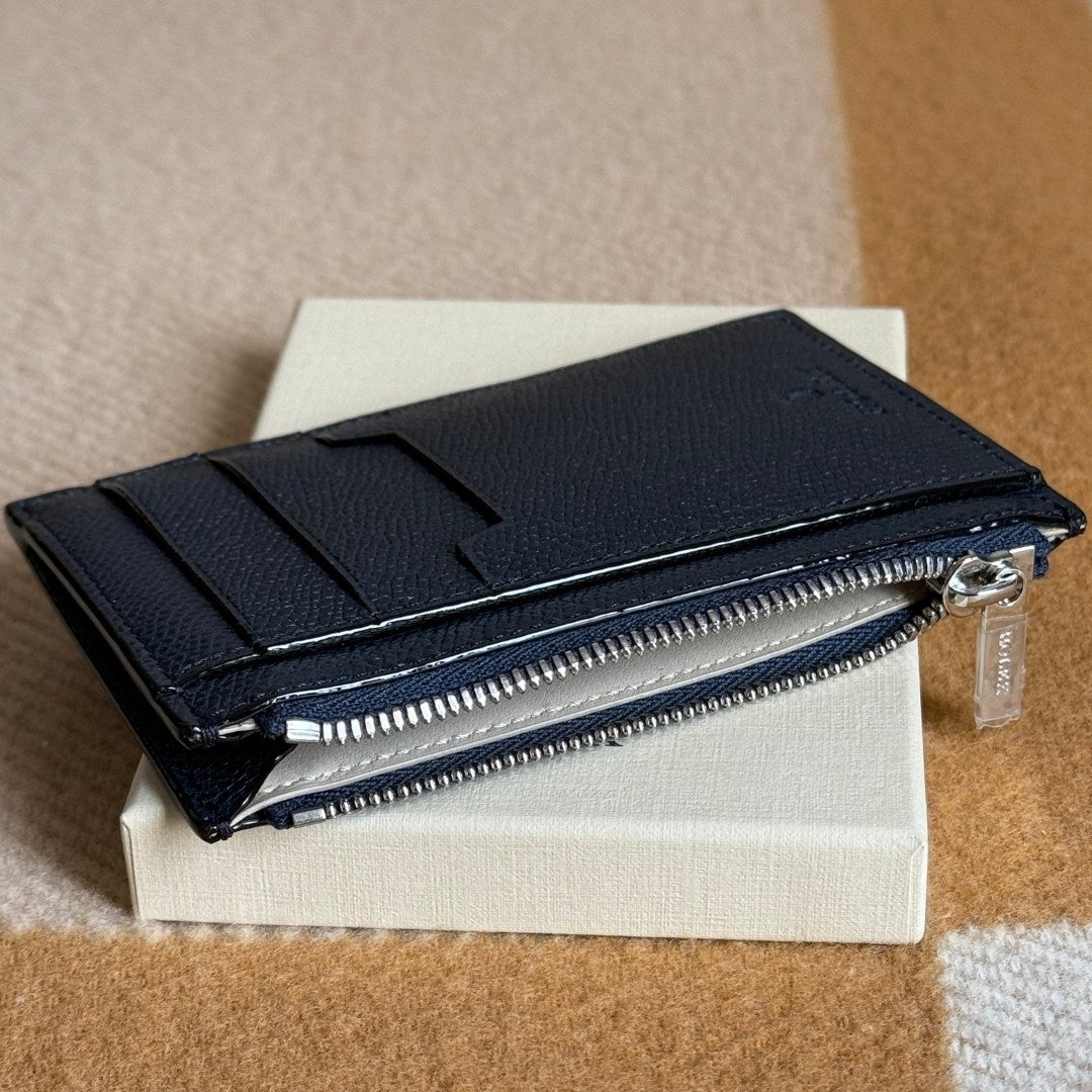 Rolex Navy Blue Card Holder