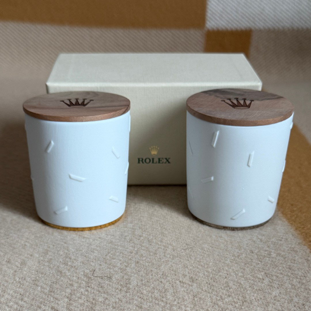Rolex Set of Two Scented Candles
