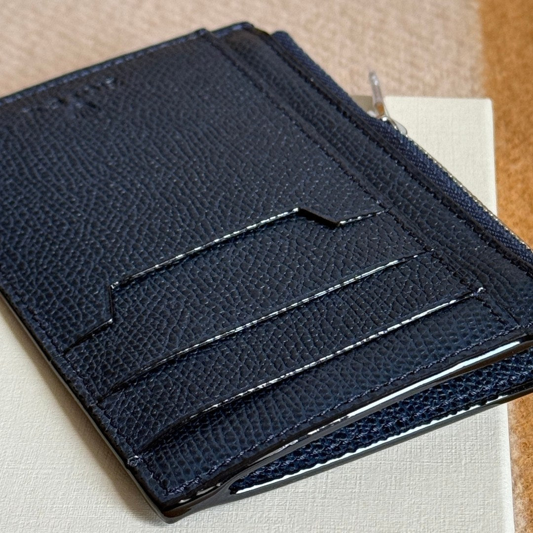 Rolex Navy Blue Card Holder