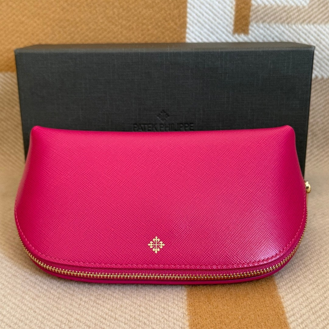 Patek Philippe Toiletry Fuchsia Travel Case