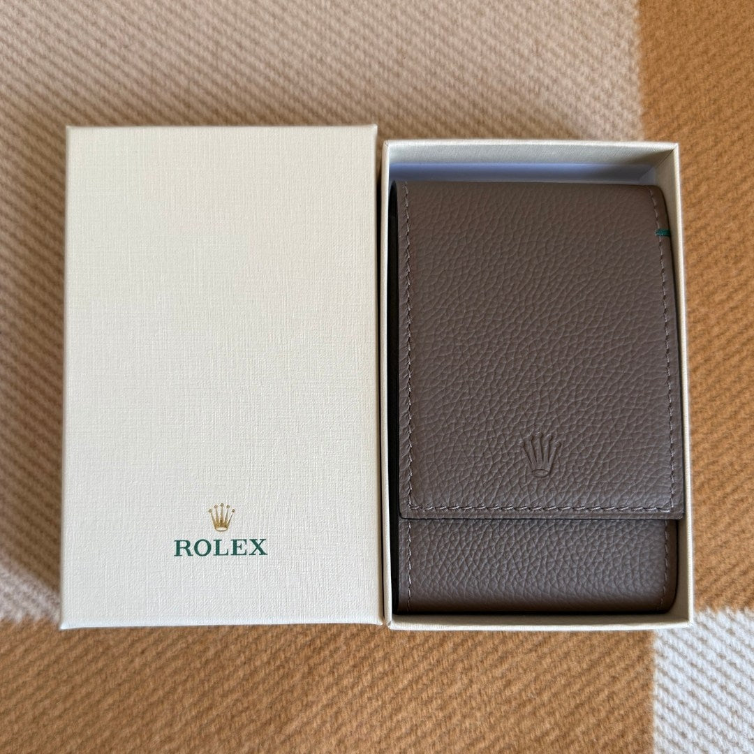 Rolex Grey Travel Watch Pouch