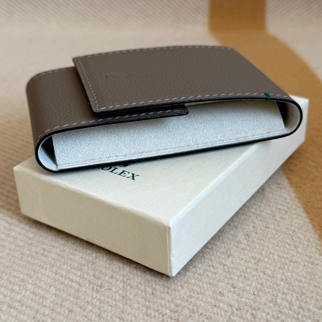 Rolex Grey Travel Watch Pouch