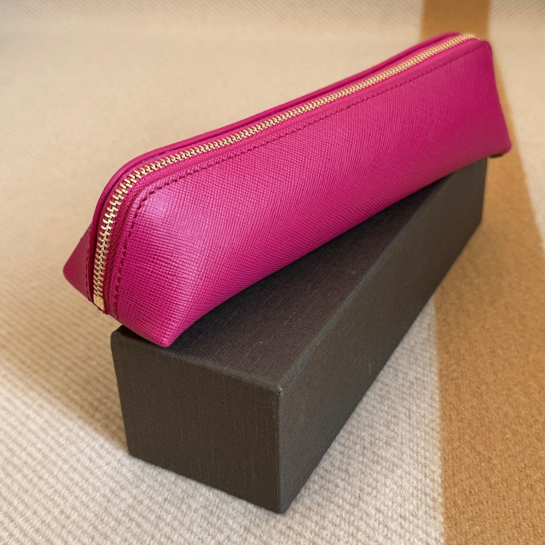 Patek Philippe Pink Leather Pen Case