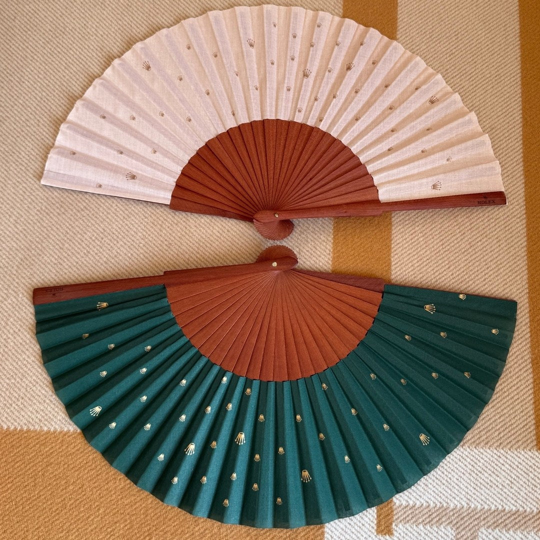 Rolex Branded Hand Fan