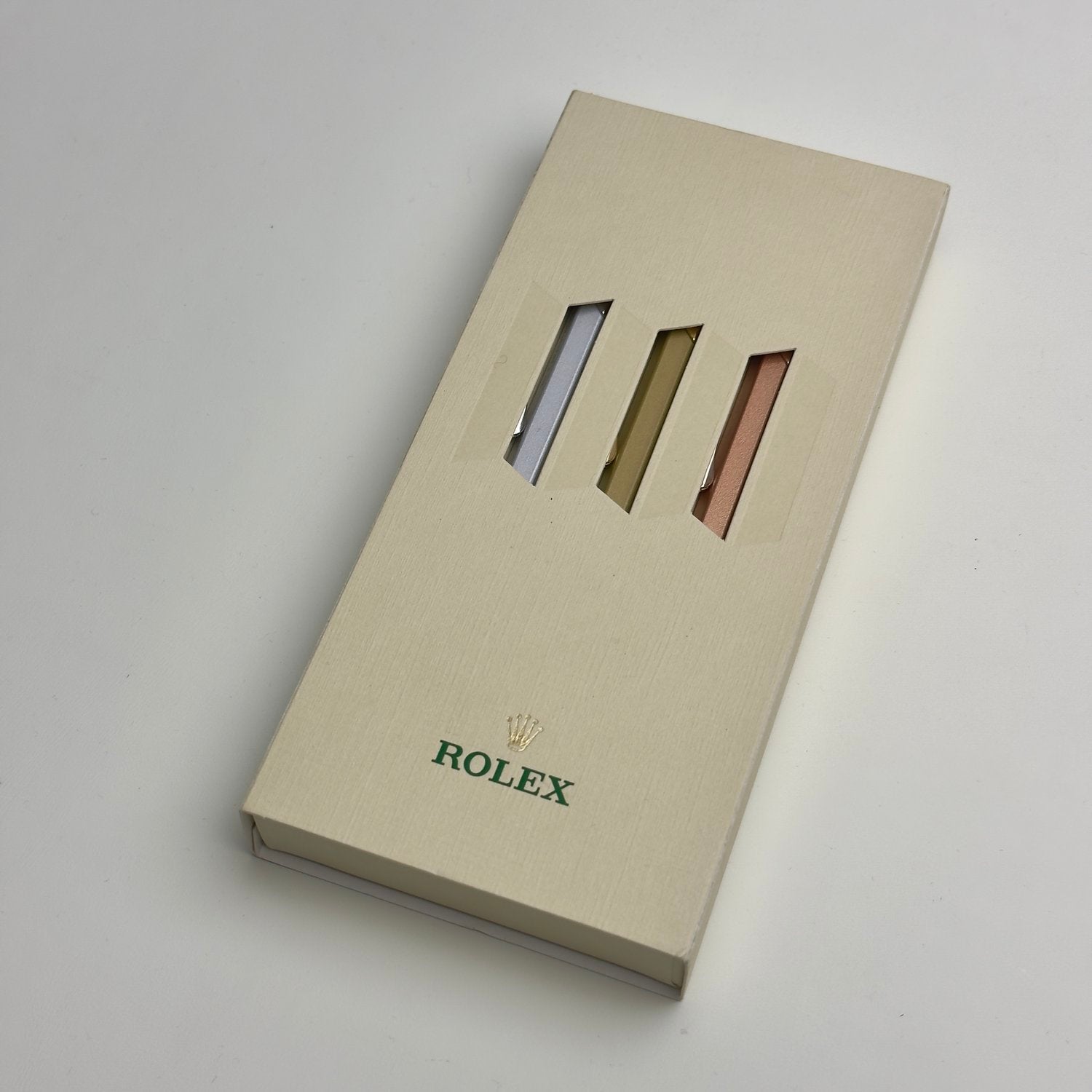 Rolex x Caran d'Ache Metallic Pen Set