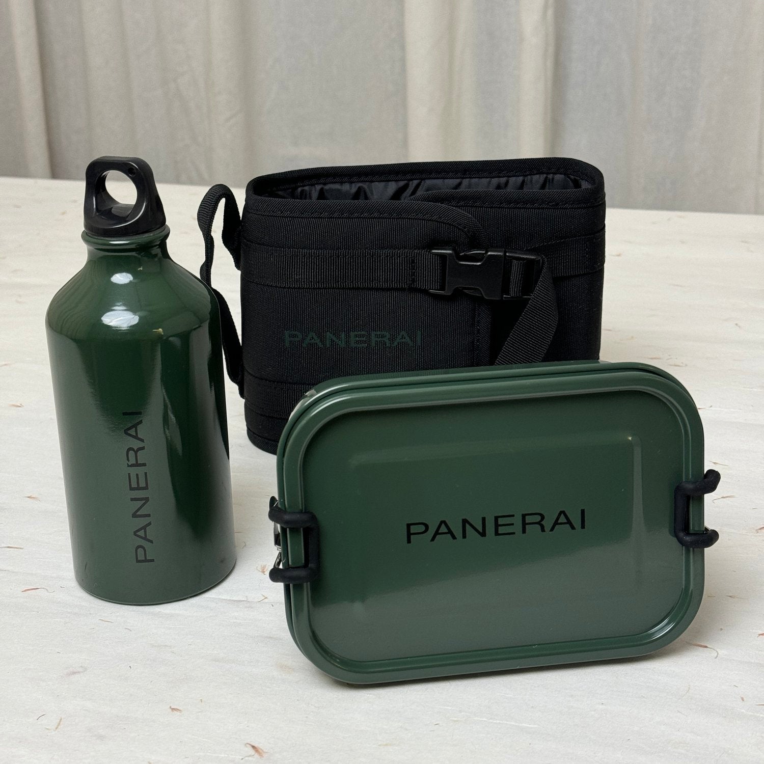 Panerai Military Green Travel Set