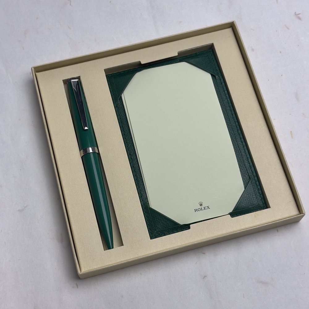 Rolex Heritage Emerald Writing Set